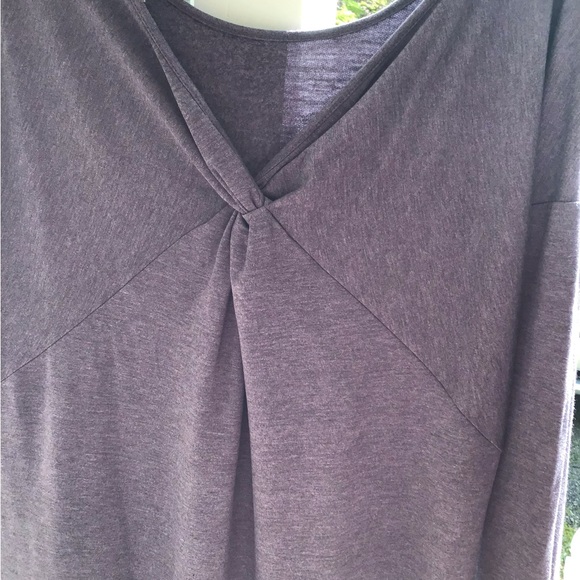 Ladies sz Large dress loft retail $69.99 purple new lovely Comfort soft - Picture 15 of 15